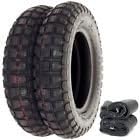 Bridgestone TW Trail Wing Tire Set - Compatible with Honda CT70 1969-1982 - Tires and Tubes