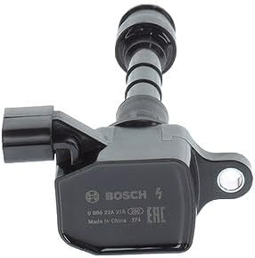 BOSCH 098622A215 Ignition Coil - Compatible with Select Infiniti FX35, G35, M35; Nissan 350Z - Single