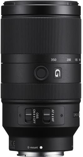 Sony E 70-350mm f/4.5-6.3 G OSS Lens SEL70350G, 64GB Memory Card, Filter Kit, Backpack, Card Reader, Flex Tripod, Memory Card Wallet, Cap Keeper, Cleaning Kit, Hand Strap