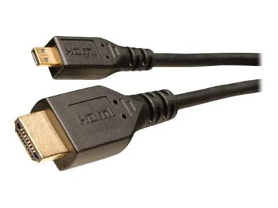Tripp Lite P570-006-MICRO HDMI to Micro HDMI Cable with Ethernet, 6 ft (1.83 m) Gold-Plated Connectors, 4K UHD Shielded Black, RoHS, Cloud Care Pre-Configured Bundle Eligible (50 Pack)