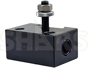 Shars AXA Wedge Type Quick Change Tool Post 6 PCS Set for 6" - 12" Lathe Swing 202-9474C M