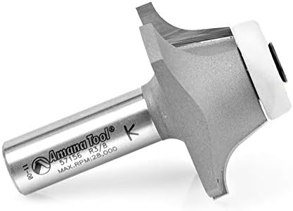 Amana Tool - 57156 Carbide Tipped Undermount Bowl Solid Surface 1-25/32 Dia x 11/16 x 17 D