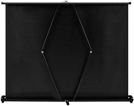 40-inch 4:3 Projection Screen Portable Folded Front Projection Screen for DLP Projector Handheld Projector
