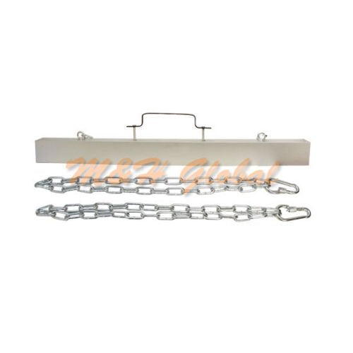 48" Hanging Magnetic Sweeper Picker Pick Up Tool Hanger Magnet Bar Roadmag
