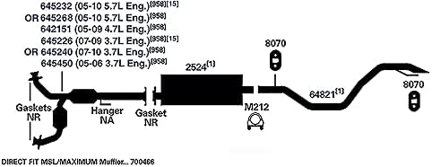 AP Exhaust Products 64821 Exhaust Tail Pipe