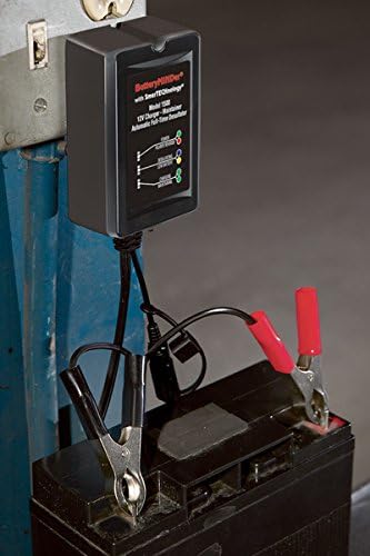 1500: 12 Volt-1.5 AMP Battery Charger, Battery Maintainer, and Battery Desulfator with SmartTECHnology - Designed for Cars, Trucks, Boats, Motorcycles, Snowmobiles, Jet Skis, Golf Carts