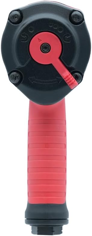 Beswell® 1/2-Inch Air Impact Wrench-1180 Foot-Pounds Max Loosen Torque Output-Well Balanced Lightweight 4.6Lbs-Includes 5-Pieces CR-V Steel SAE Impact Sockets Set & Carrying Case