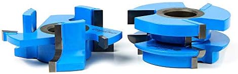 Amana Tool - SC540 2Piece Carbide Tipped 3-Wing Stile & Rail Concave Cabinet Door 3-9/16