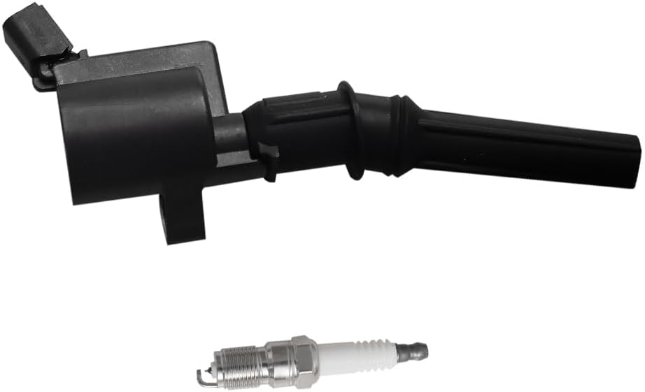 Set of 8 Ignition Coil Pack DG508 and Spark Plug SP479 compatible with Ford 4.6L 5.4L V8 DG457 DG472 DG491 CROWN VICTORIA EXPEDITION F-150 F-250 MUSTANG LINCOLN MERCURY EXPLORER