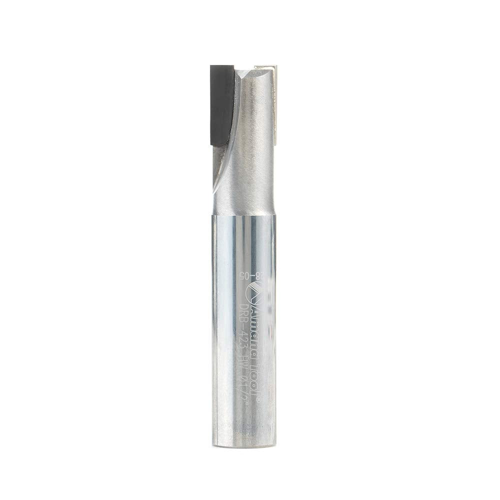 Amana Tool - PCD Diamond 1/4" D 1/4 Shank 1Fl (DRB-421), Industrial Grade