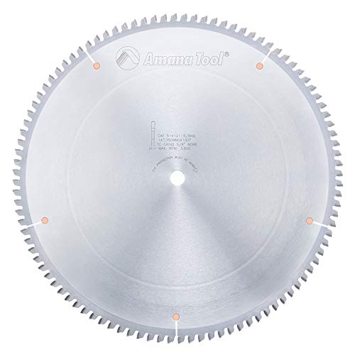 Amana Tool - 514108 Carbide Tipped Aluminum & Non-Ferrous Metals 14" Dia x 108T Tcg