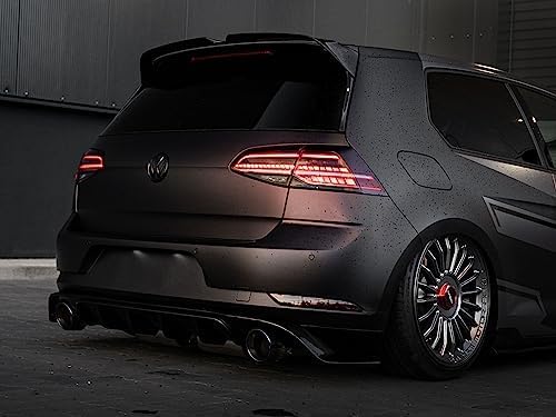 VViViD+ Matte Demon Black Premium Vinyl Wrap Film (100ft x 5ft)