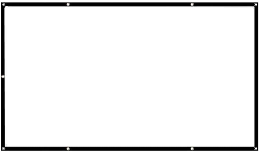 Simple Folding Screen Portable Home Outdoor KTV Office 3D Proyector Projection Screen(30 inch)