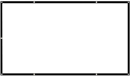 Simple Folding Screen Portable Home Outdoor KTV Office 3D Proyector Projection Screen(30 inch)