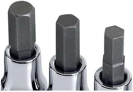 SK Tools USA 3/8" Drive, 8 Piece, Standard, Metric, Chrome Hex Bit Socket Set: 5MM - 12MM | 19708