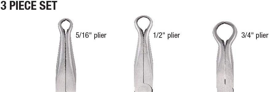 SUNEX TOOLS 3703V 11" Hose Gripper Plier Set