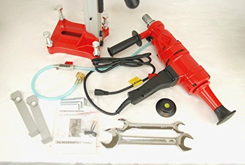 BLUEROCK Tools Model 4Z1WS Concrete 2-Speed Core Drill with Stand