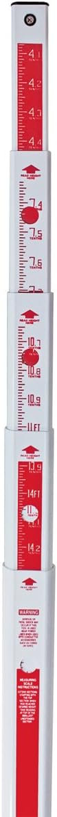 SitePro SPR 17-ft Fiberglass Leveling Rod (SVR) - 10ths