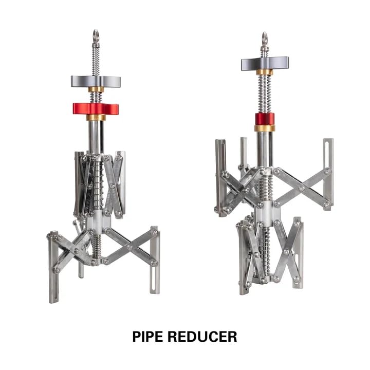 The Spider, Internal Pipe Fit-Up Clamp, CNC Machined for Precise Alignment, Stainless Steel Contact Points, Dual Locating Legs Adjustment, Versatile Fit: 4" to 8", CSA480