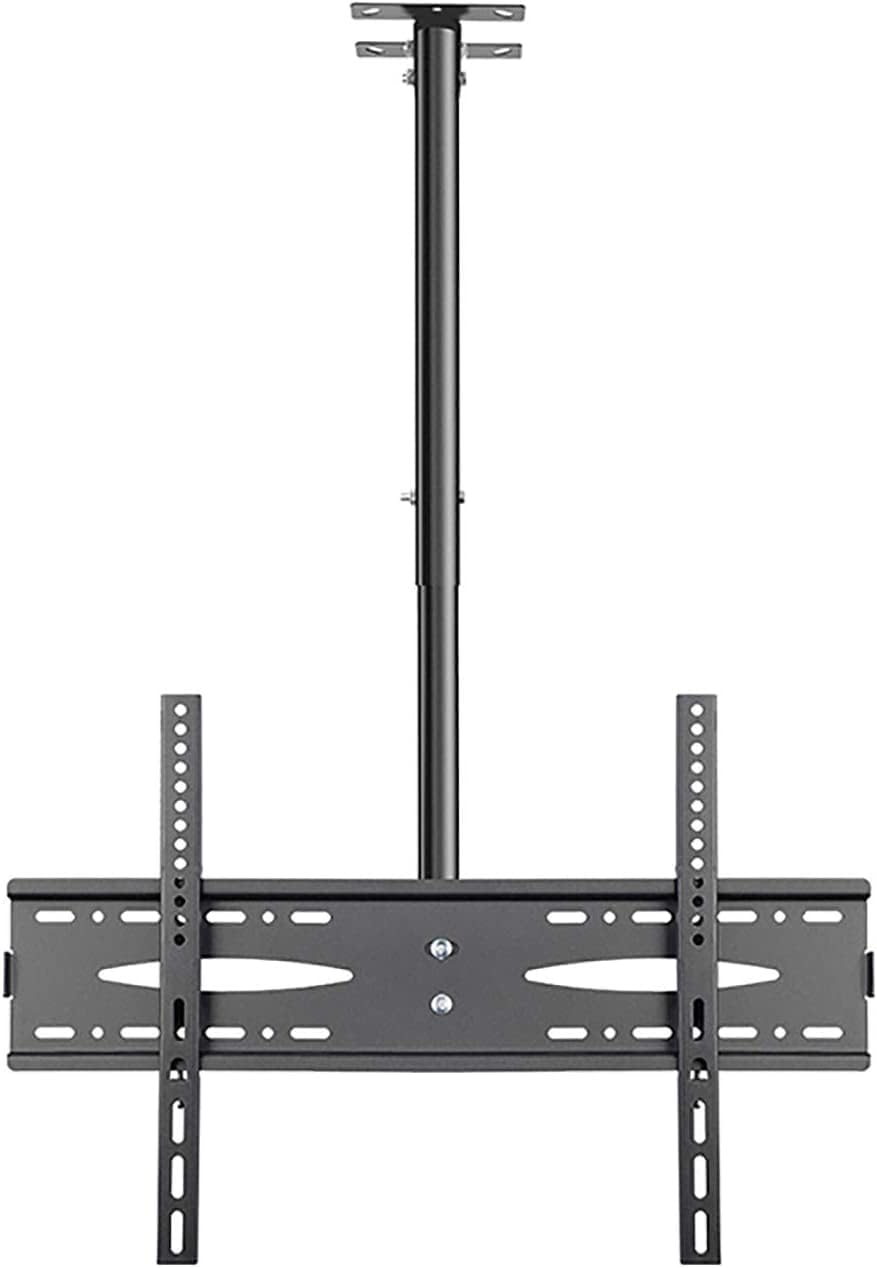 Adjustable Ceiling TV Mount for 45 60 Inch TVs Tilt & Swivel Multi Functional Black TV Bracket Perfect for Home Theater & Space Saving Solutions