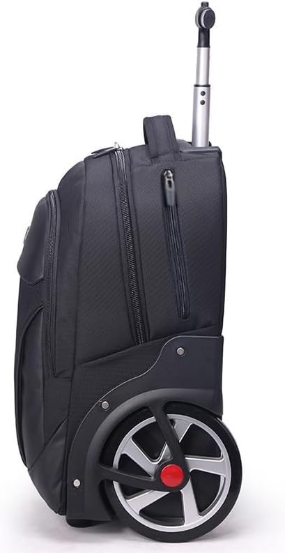 Travel Backpack with Wheels Backpack Wheeled Laptop Backpack Business Backpack Carry on Backpack(D), 37cm