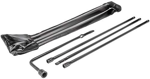 Spare Tire Jack Handle/Wheel Lug Wrench - Compatible with 2002-2009 Chevy Trailblazer