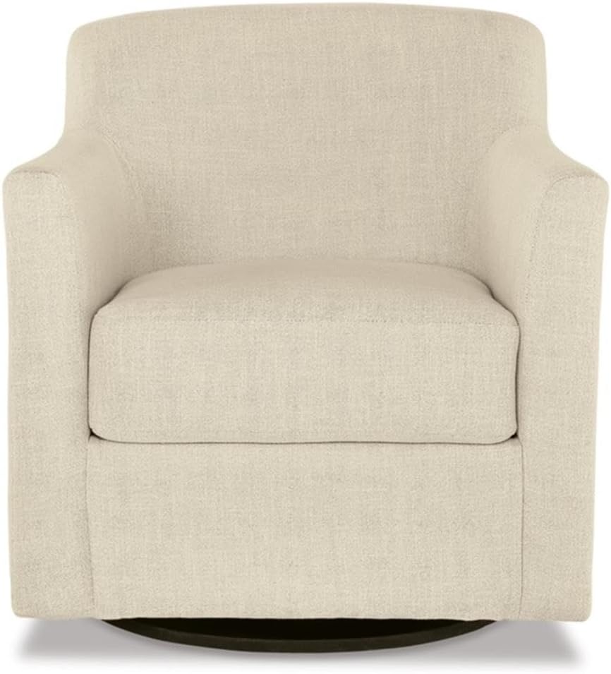 Ashley Furniture Bradney Swivel Accent Chair, Linen