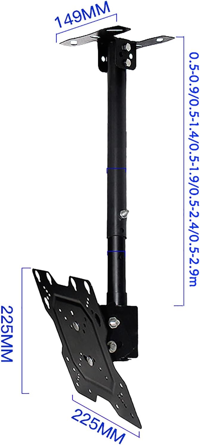 TV Stand, TV Wall Mount, Ceiling Mount, Tilt Swivel Rotate, Height Adjustable Arm, TV Bracket, 14-32 Inch Flat Panel LCD