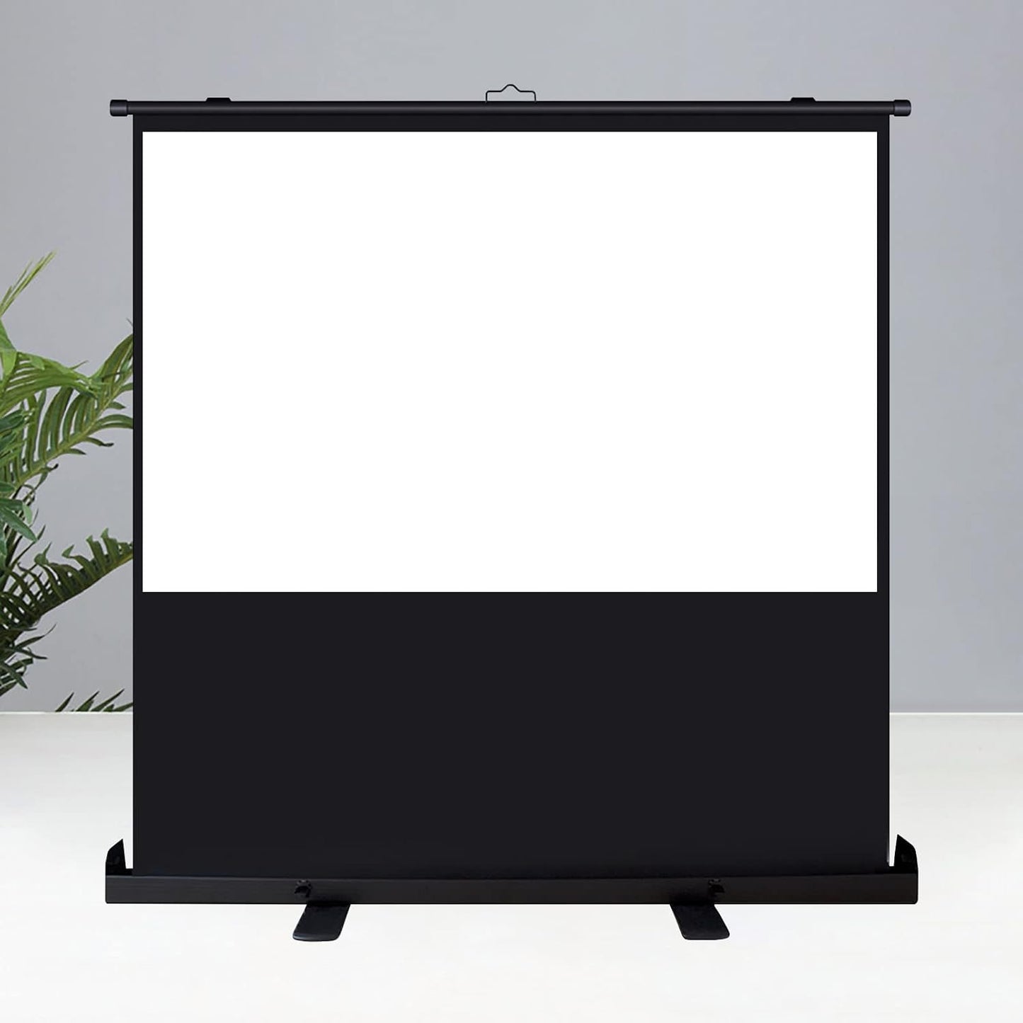 4:3/16:9/16:10 HD Independent Floor-Standing Projection Screen Mobile Portable Projection Screen, Adjustable Screen Height, for Home Theater, Conferences (60 inch 4: 3
