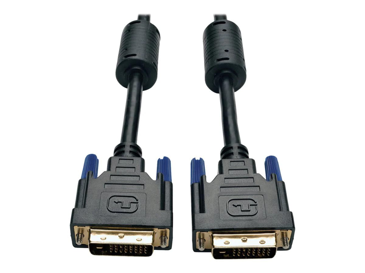 Tripp Lite Eaton Series P560-030 DVI-D Dual Link Cable 30 ft, 2560x1600 9.9Gbps Digital TMDS Monitor Cord, Male to Male, Braid Shielded, RoHS Cloud Care Pre-Configured Bundle Eligible (10 Pack)