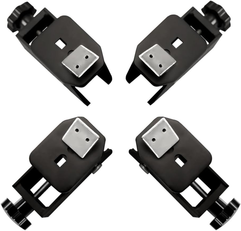 Tire Changer/Machine Motorcycle Adapter for Tire Changers (Standard Jaw Claw Below 49mm), Increases 4 inches and Decrease 2 inches on Rim clamp Size, 4pc-Set