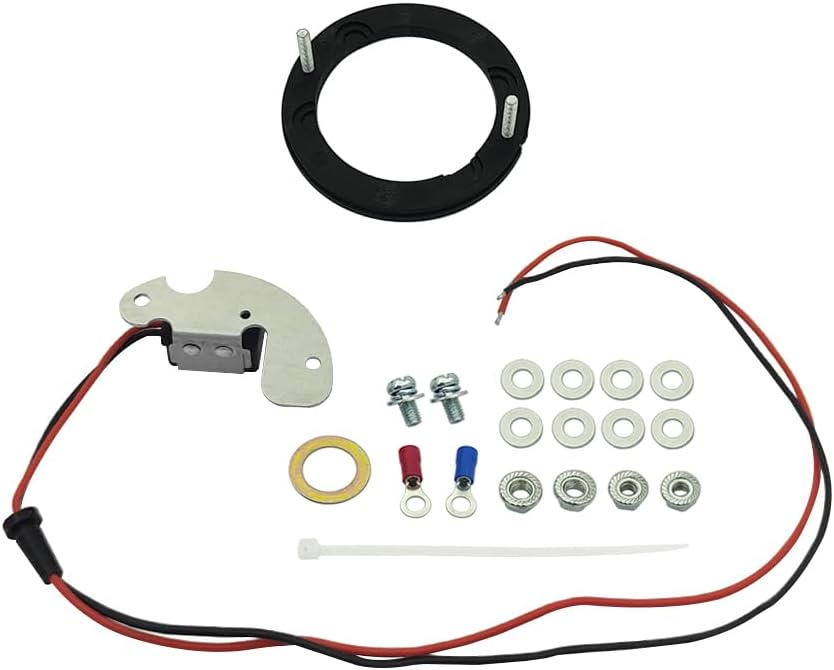 1181 Ignition Conversion Kit, 8 Cylinder Ignitor Kit Fits for 1956-1974 AMC/Buick/Checker/Chevy/Cadillac/Jeep/Oldsmobile/Studebaker