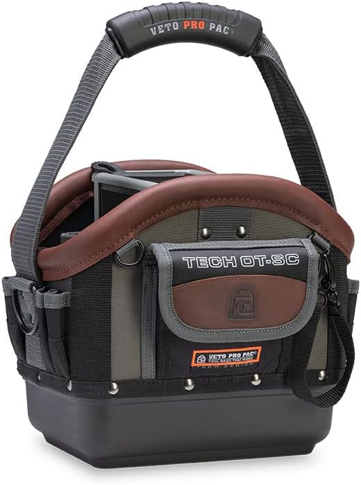 Veto Pro Pac TECH OT-SC (Sub-Compact Open Top Electrician Tool Bag)