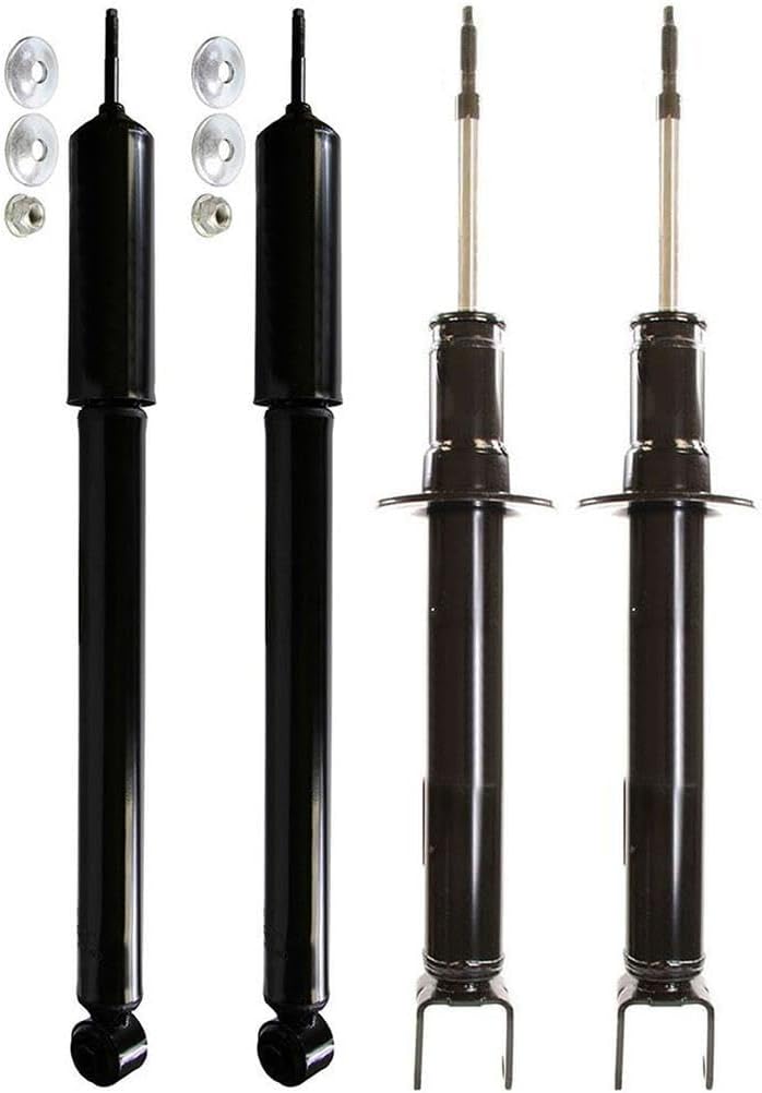 4x Shocks Absorber and Suspension Struts - Front and Rear Shocks and Struts Kit Full Set for Chrysler 300 2005-2010 for Dodge Challenger 2009-2010 for Dodge Charger 2006-2010