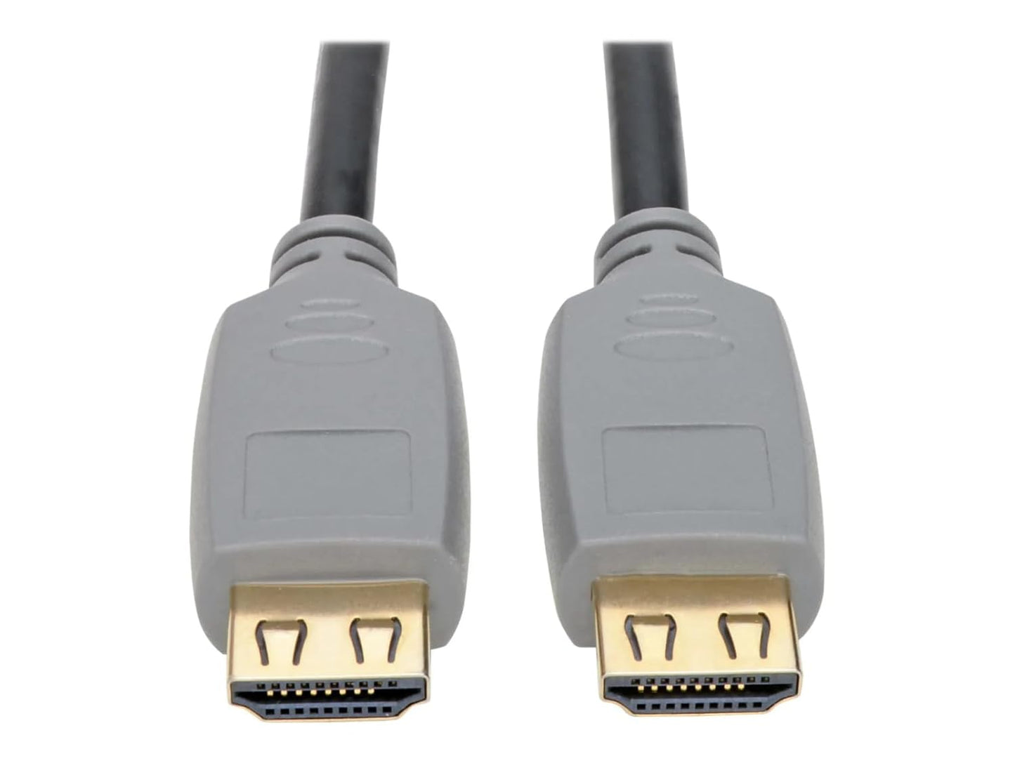 Tripp Lite P568-015-2A 4K HDMI Cable 15 ft, 60Hz Ultra HD HDR 4:4:4, Gripping Gold Connectors, 24AWG Shielded PVC, EMI/RFI, HDCP, Black, Cloud Care Pre-Configured Bundle Eligible (50 Pack)