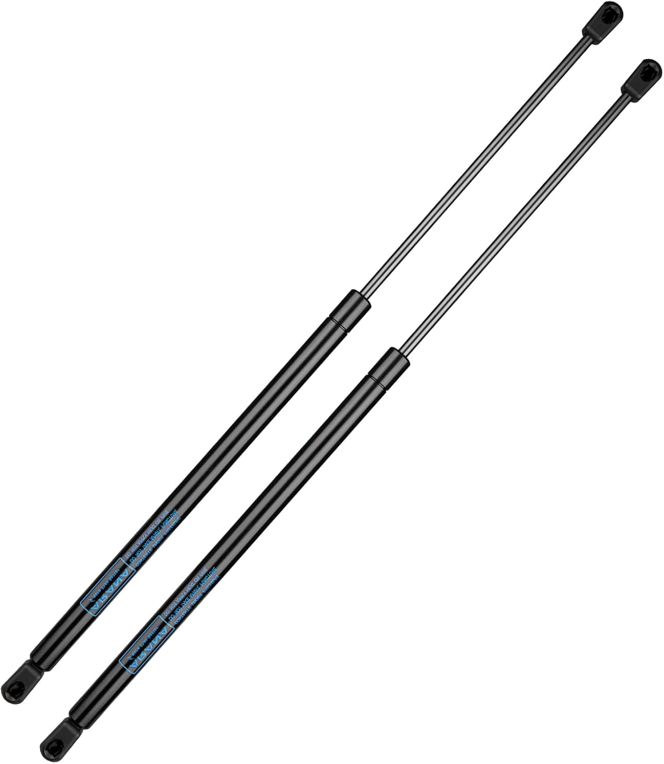 ARANA SF280M300 28 inch 300Lb Gas Struts Spring Shocks 28 inch 1335N Lift Support for Super Heavy-Duty Sled Trailer Tonneau Cover Trap Door Murphy Bed Truck Cover with 13mm Ball Sockets, Set of 2