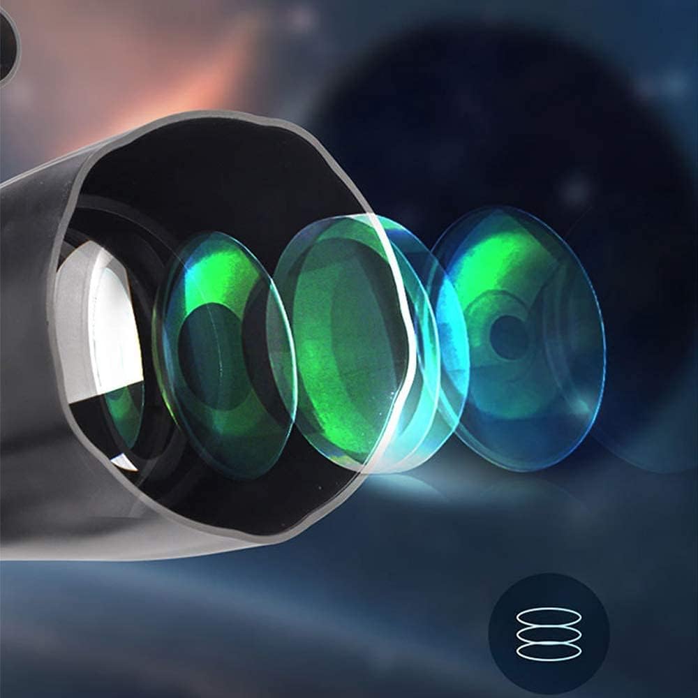 Telescope for Kids Adults Beginners 70mm Aperture 300mm Astronomical Refractor Telescope BAK4 Prism FMC Lens Telescope for Astronomy with Backpack and Tripod to Observe Moon and Planet