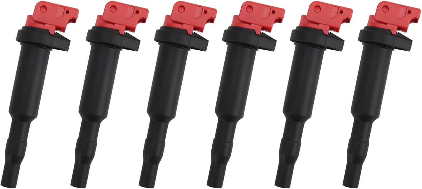 TRQ Ignition Coil Set Compatible with BMW
