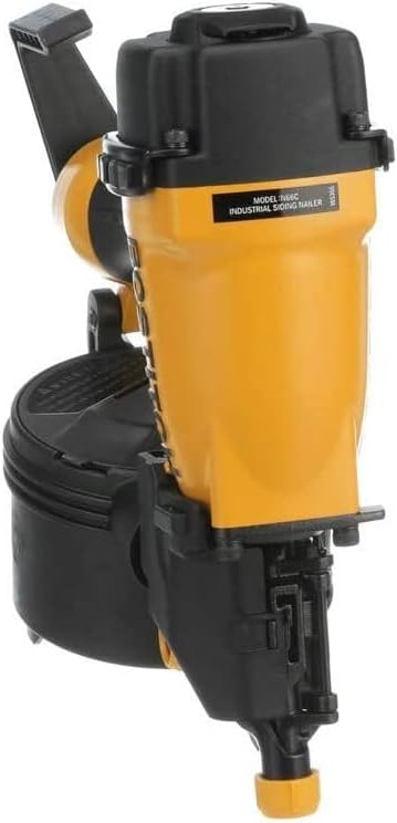 BOSTITCH Coil Siding Nailer, Pneumatic Siding Nail Gun, 1-1/4-Inch to 2-1/2-Inch, 15 Degree (N66C)