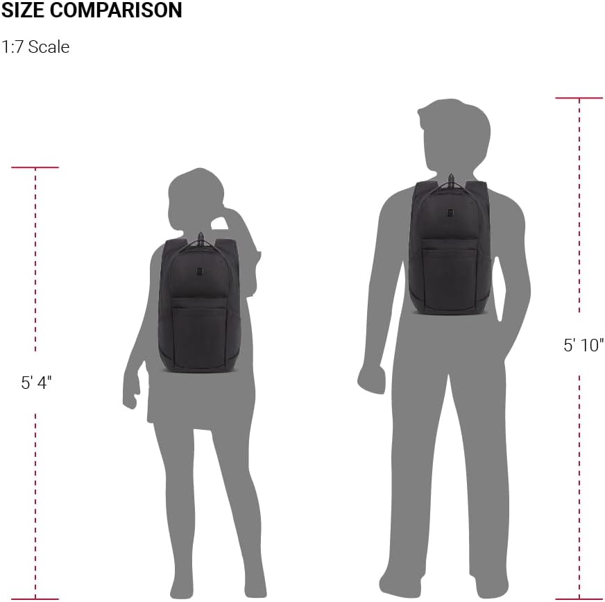 SwissGear 8183 Laptop Backpack, Charcoal Heather, 18 Inches