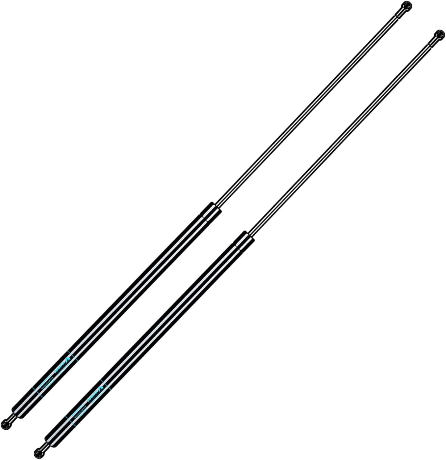 ARANA SF280M300 28 inch 300Lb Gas Struts Spring Shocks 28 inch 1335N Lift Support for Super Heavy-Duty Sled Trailer Tonneau Cover Trap Door Murphy Bed Truck Cover with 13mm Ball Sockets, Set of 2