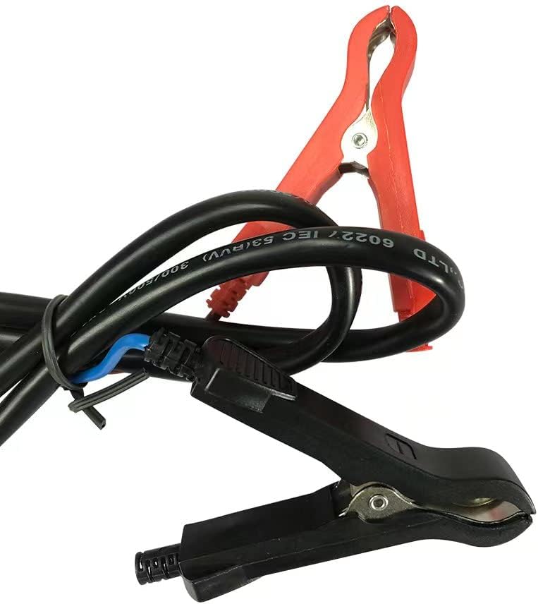 48V / 58.4V 8A Lithium Battery Charger 110V 120V 500W with Cooling Fan and Alligator Clip Output Lifepo4 Charger Multiple Protection Functions for 16S 48V Lifepo4 Battery