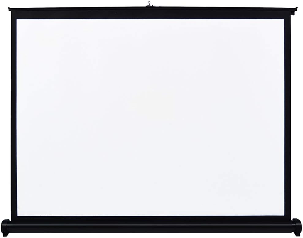40-inch 4:3 Projection Screen Portable Folded Front Projection Screen for DLP Projector Handheld Projector