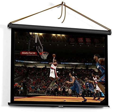 40-inch 4:3 Projection Screen Portable Folded Front Projection Screen for DLP Projector Handheld Projector