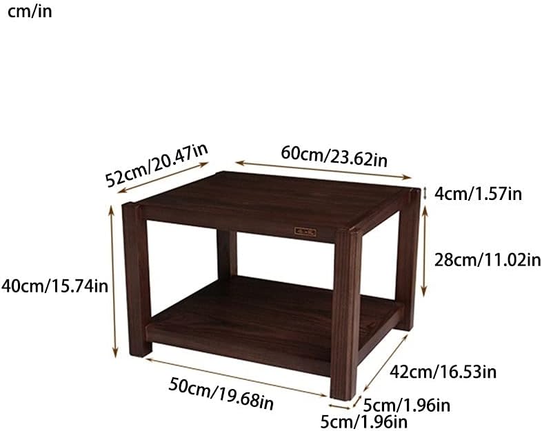 Audio Stand Audio Rack Floor-Standing Wooden Rack Audio Rack TV Rack Media Rack Audio Rack 2 Layer Speaker Rack Shelf Bookshelf Speaker Wall mounts