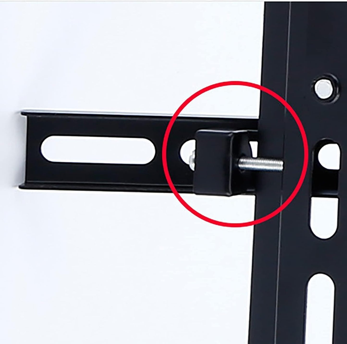 TV Ceiling Mount Bracket, Adjustable Height Tilt Swivel for 40-70 Inch TVs, Fits Vaulted Sloped Ceilings