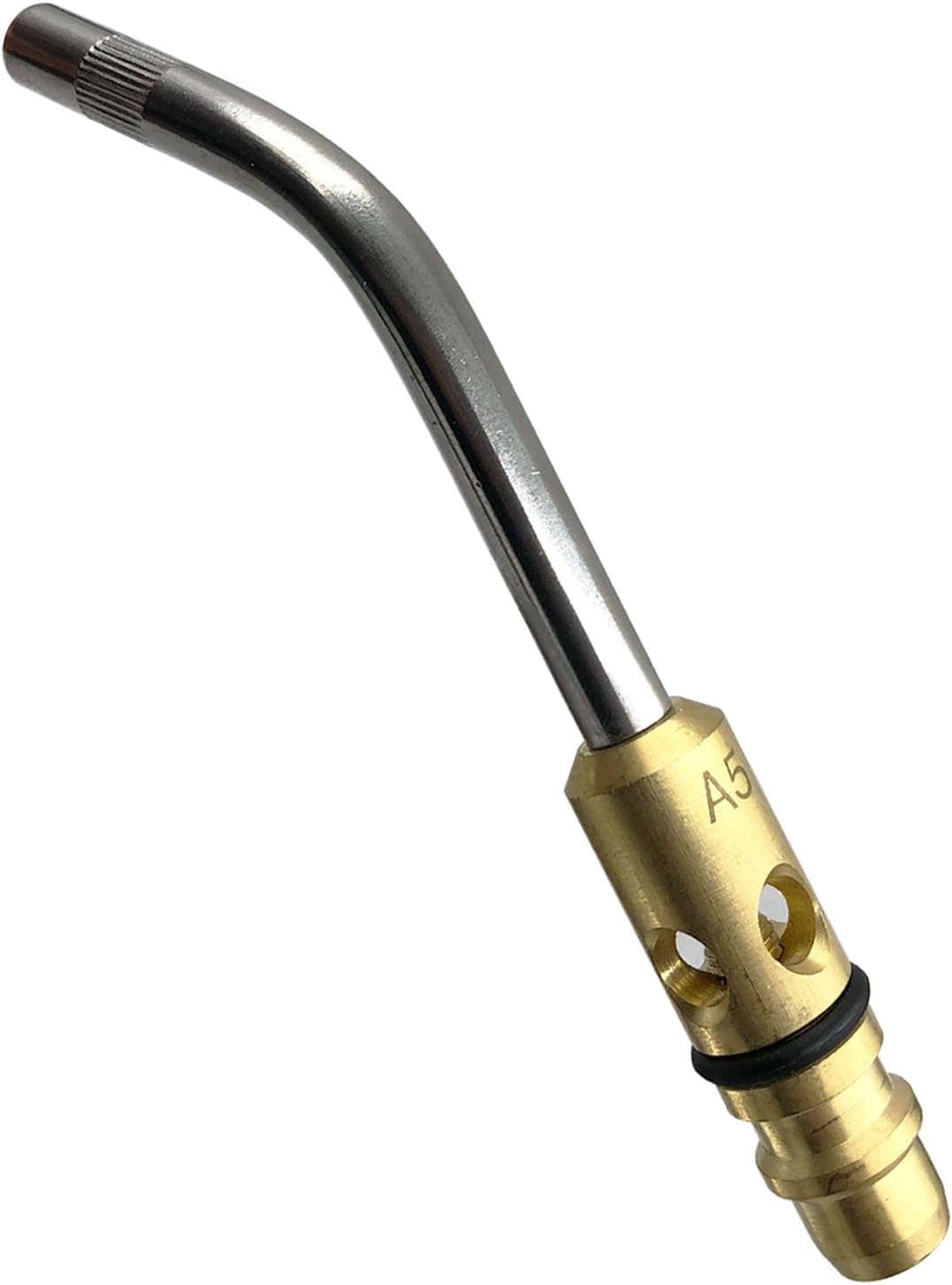 0386-0106 A-32 3/4" Air Acetylene Torch Tip for Turbo Torch G-4 or PLF-A5 Handles, Soft Solder 4 to 6", Silver Braze 1-1/2 to 4", Manual Lighting, Quick Connect, Removable Orifice Screw