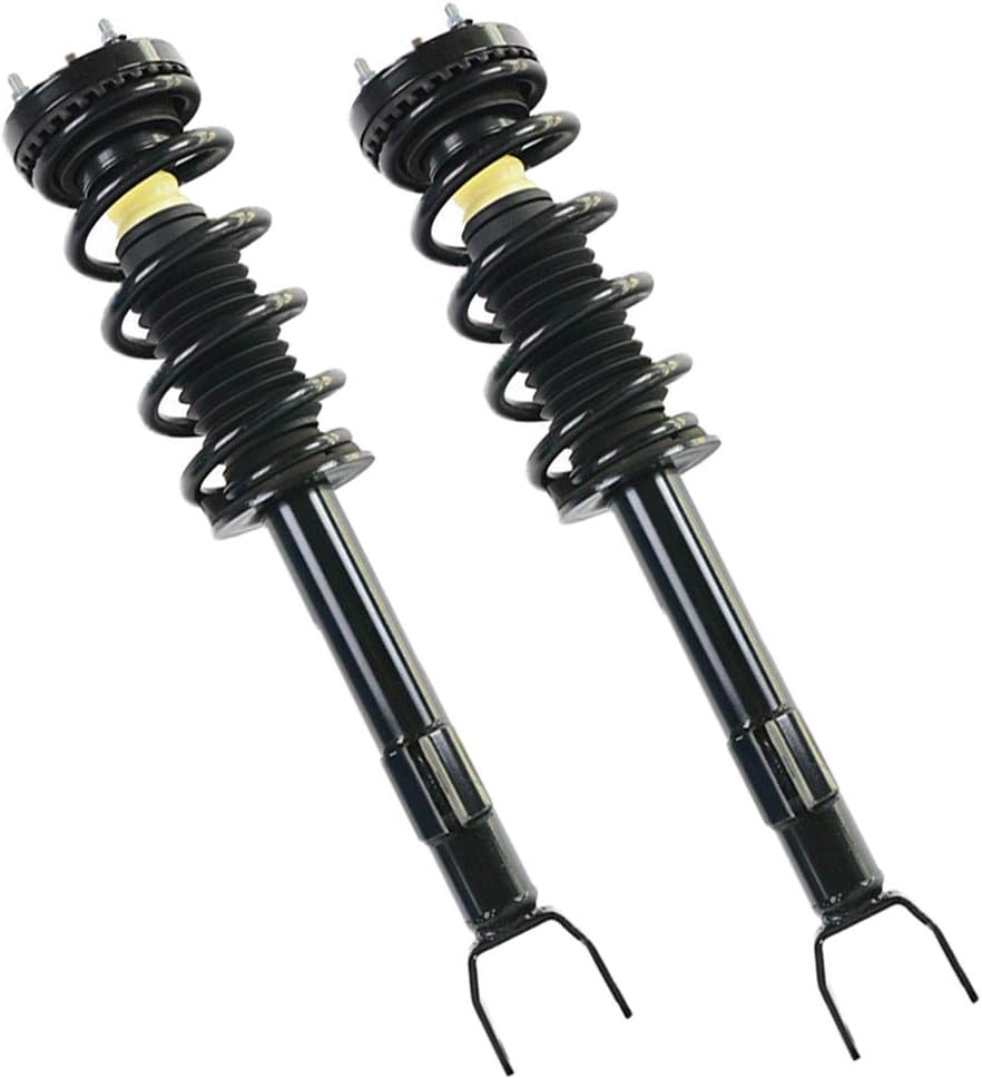 Shoxtec Front Pair Complete Struts Assembly Replacement for 2012-2014 Dodge Challenger 2012-2014 & 2018 Dodge Charger RWD ONLY Coil Spring Assembly Shock Absorber Repl. part no. 472665