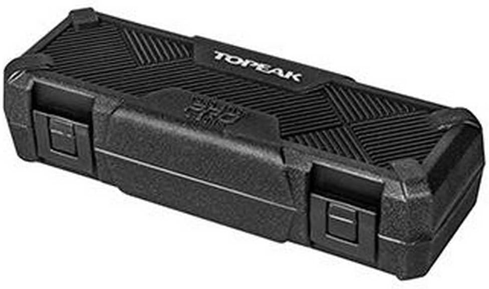 Topeak Torq Stick Pro 4-20 Nm, Tool Box w/TorqStick 4-20nm, mini Ratchet Tool, Finger bit Holder, Speed Sleeve bit Holder, 18 Tool bits (4-20Nm, 18 Tool Bits)