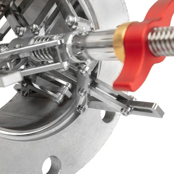 The Spider, Internal Pipe Fit-Up Clamp, CNC Machined for Precise Alignment, Stainless Steel Contact Points, Dual Locating Legs Adjustment, Versatile Fit: 4" to 8", CSA480